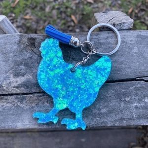 Blue Keychain